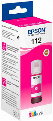 Контейнер с чернилами EPSON 112 T06C3 C13T06C34A, пурпурный