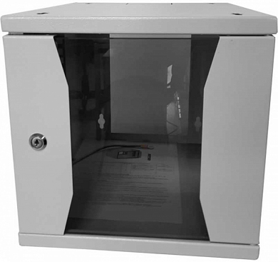 Шкаф 10" настенный 6U (315x368) NETKO Compact 65626, серый
