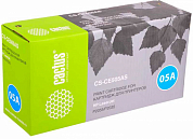 Картридж CACTUS CS-CE505AS, черный