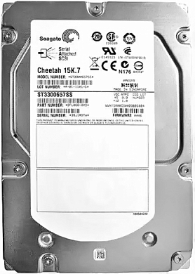 Жесткий диск 3.5" SEAGATE Cheetah 15K.7 300Gb (ST3300657SS)