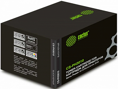 Картридж CACTUS CS-PH3010X, черный