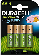 Аккумулятор AA DURACELL, 2500 mAh, 1.2V (4 шт)