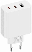 Сетевое зарядное устройство XIAOMI 67W GaN Charger 2C1A, USB C x 2, USB A, белое