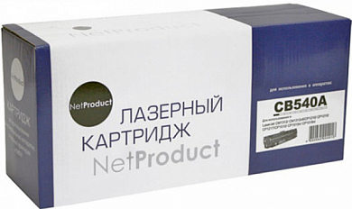 Картридж NETPRODUCT N-CB540A, черный