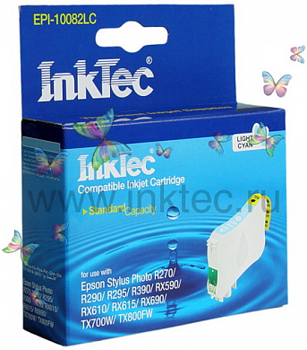 Струйный картридж INKTEC EPI-10082LC, светло-голубой