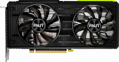 Видеокарта PALIT GeForce RTX 3060 Ti Dual OC V1 LHR 8Гб GDDR6 192-bit, Retail (NE6306TS19P2-190AD)