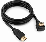 Кабель HDMI v1.4, HDMI (m) - HDMI (m), CABLEXPERT CC-HDMI490, угловой разъем, 1.8 м, черный