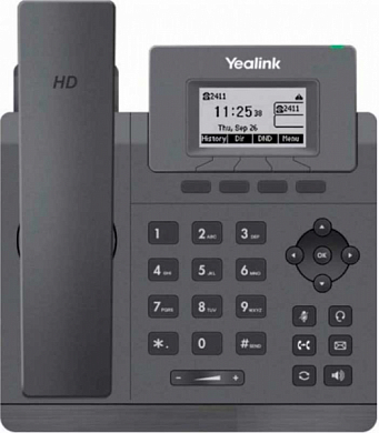 SIP телефон YEALINK SIP-T30P, черный