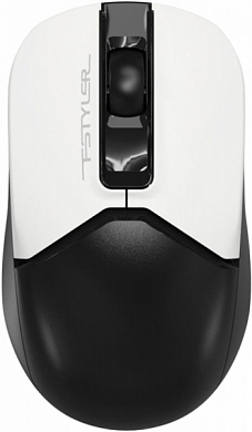 Беспроводная мышь A4TECH Fstyler FG12S, белая/черная