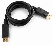 Кабель DisplayPort, DisplayPort (m) - DisplayPort (m), CABLEXPERT CC-DP, 1 м, черный