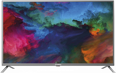 Телевизор HYUNDAI H-LED32ES5001, 32", HD Ready, LED, Smart TV, серый металлик