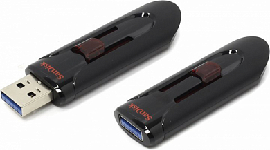Флешка USB SANDISK Cruzer Glide 32Gb, USB 3.0, черный