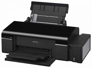 Принтер EPSON L800, струйный, A4, черный (C11CB57301)