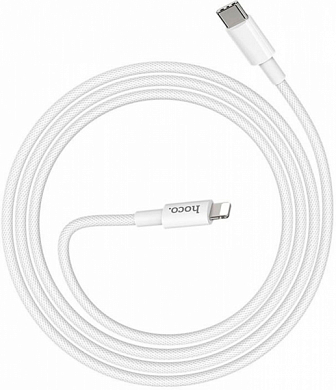 Кабель Apple Lightning - USB Type-C, HOCO X56, 1 м, белый