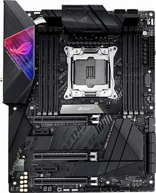 Материнская плата ASUS ROG Strix X299-E Gaming II Intel X299, FCLGA2066, DDR4, RAID, 8*USB2.0, 6*USB3.1,  4*USB3.2, GLAN, Wi-Fi, ATX