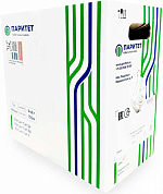 Кабель UTP4 cat 5e, внутренний, одножильный, Cu, PARLAN, серый, 305 м