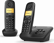 Беспроводной телефон GIGASET A270 Duo, черный