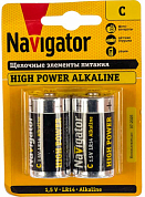Батарейка C NAVIGATOR, 1.5V (2 шт)