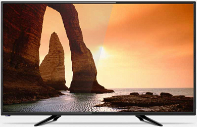 Телевизор ERISSON 32LM8010T2, 32", HD Ready, LED, черный