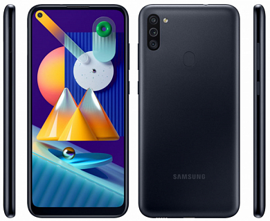 Смартфон SAMSUNG Galaxy M11 SM-M115F, 3Gb/32Gb, белый