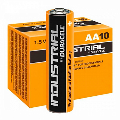 Батарейка AA DURACELL Industrial, 1.5V (10 шт)