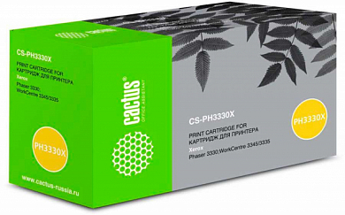Картридж CACTUS CS-PH3330X, черный