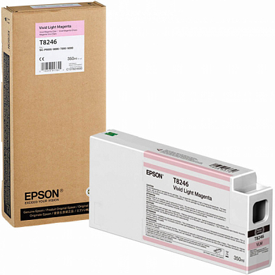 Струйный картридж EPSON T8246 C13T824600, светло-пурпурный