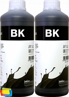 Комплект чернил INKTEC E0013-01LB-2 для Epson, пигментные, 2 л, черный
