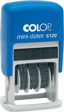 Датер COLOP S 120, синий