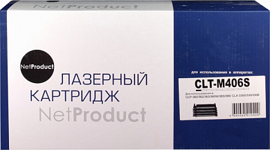 Картридж NETPRODUCT N-CLT-M406S, черный